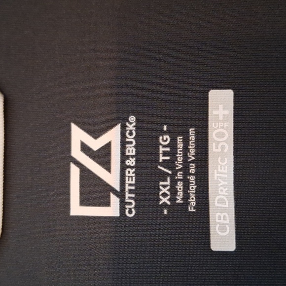 Cutter and Buck dry Tech 50 UPS Plus XXLG black and Saint Archer gold - Picture 6 of 10